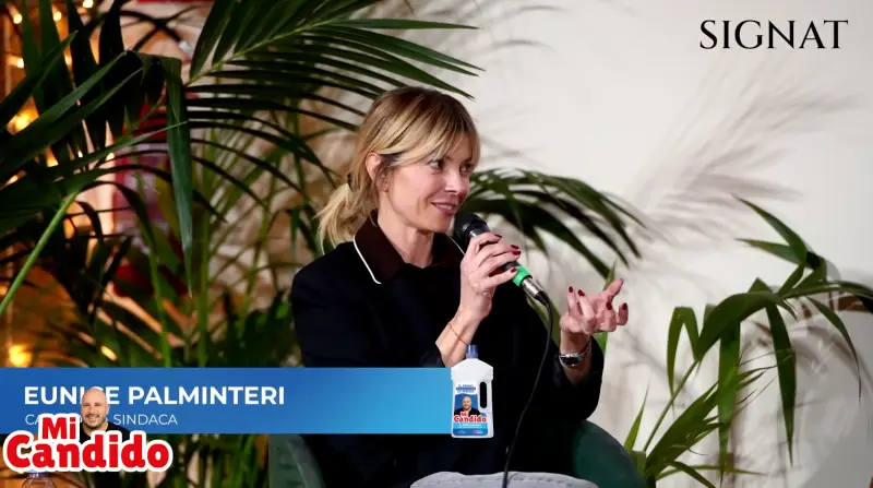 Eunice Palminteri, candidata sindaca alla data della puntata — puntata 10