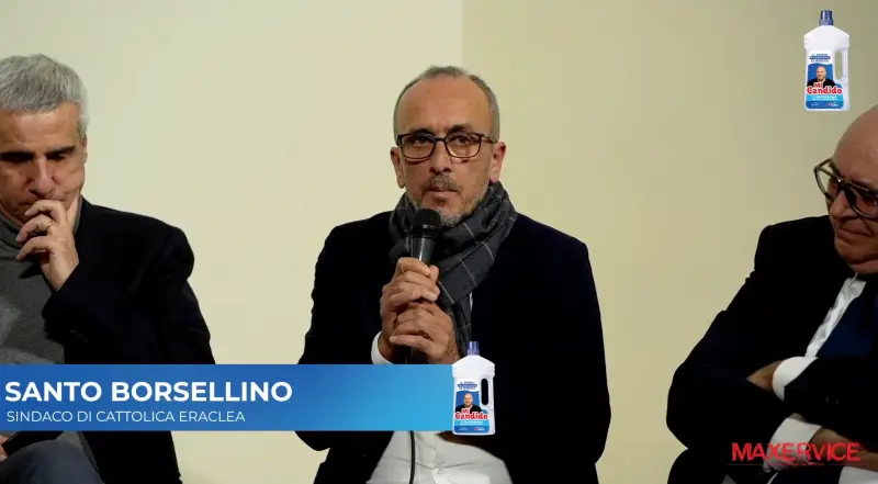 Santo Borsellino, sindaco di Cattolica Eraclea, nella puntata 4