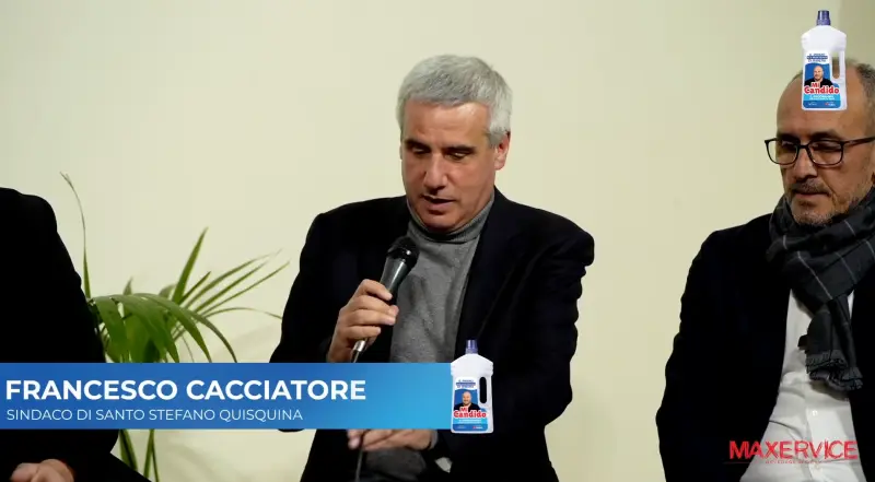 Francesco Cacciatore, sindaco di Santo Stefano Quisquina, nella puntata 4