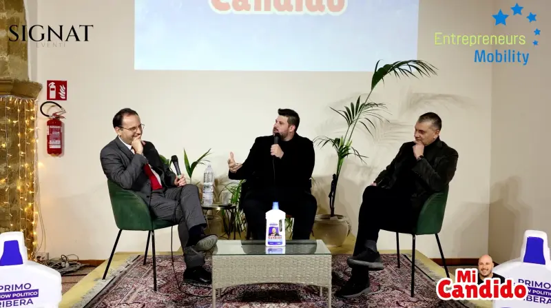 Stefano Antonio Scaduto per il No e Fabrizio Di Paola per il Sì con Giuseppe Distefano — puntata 8
