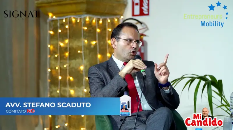 Stefano Antonio Scaduto, avvocato per il No — puntata 8